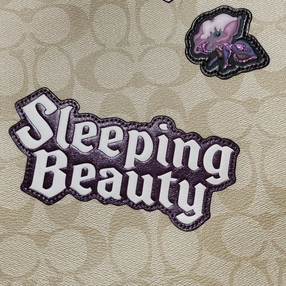 Coach X Disney Sleeping Beauty City Zip Tote Limited Edition F73359 - Picture 5 of 16